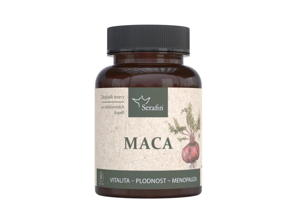 Maca-přírodní bylinné kapsle 90 tobolek